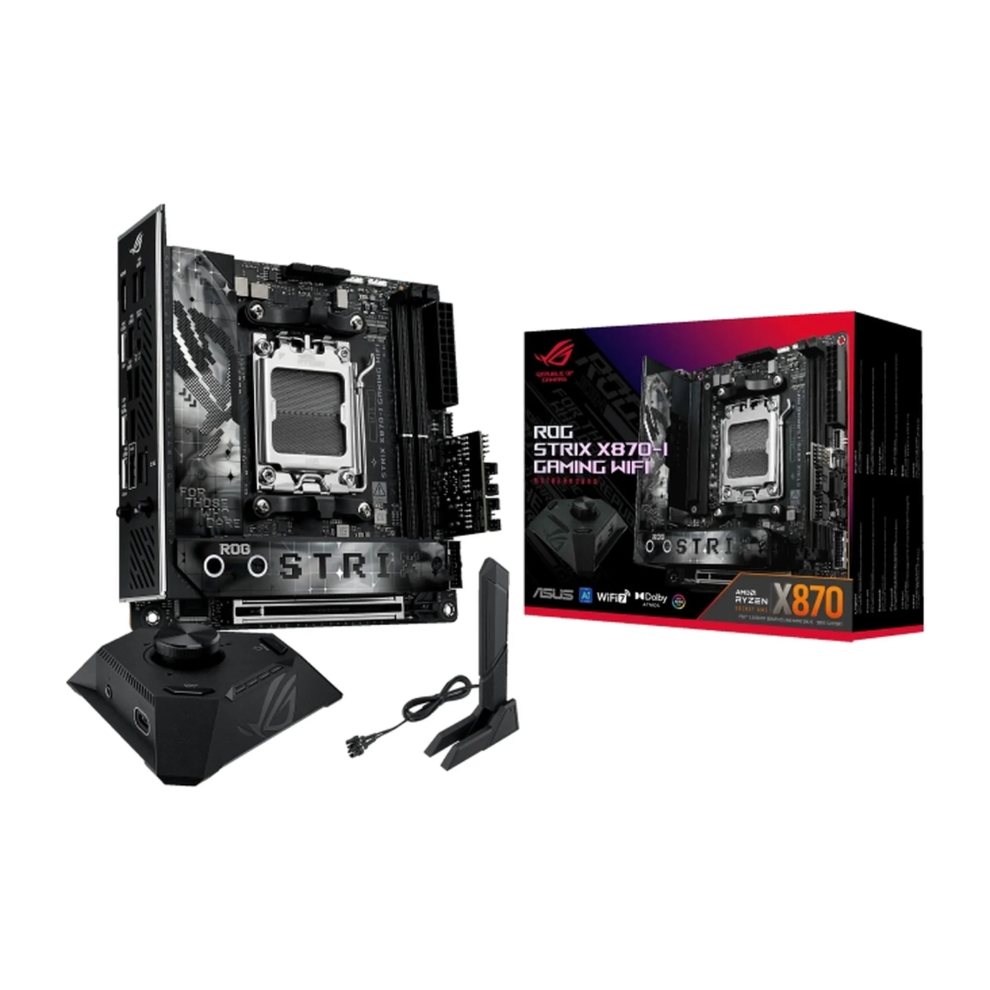 Купити Материнська плата Asus ROG STRIX X870-I GAMING WIFI - фото 11