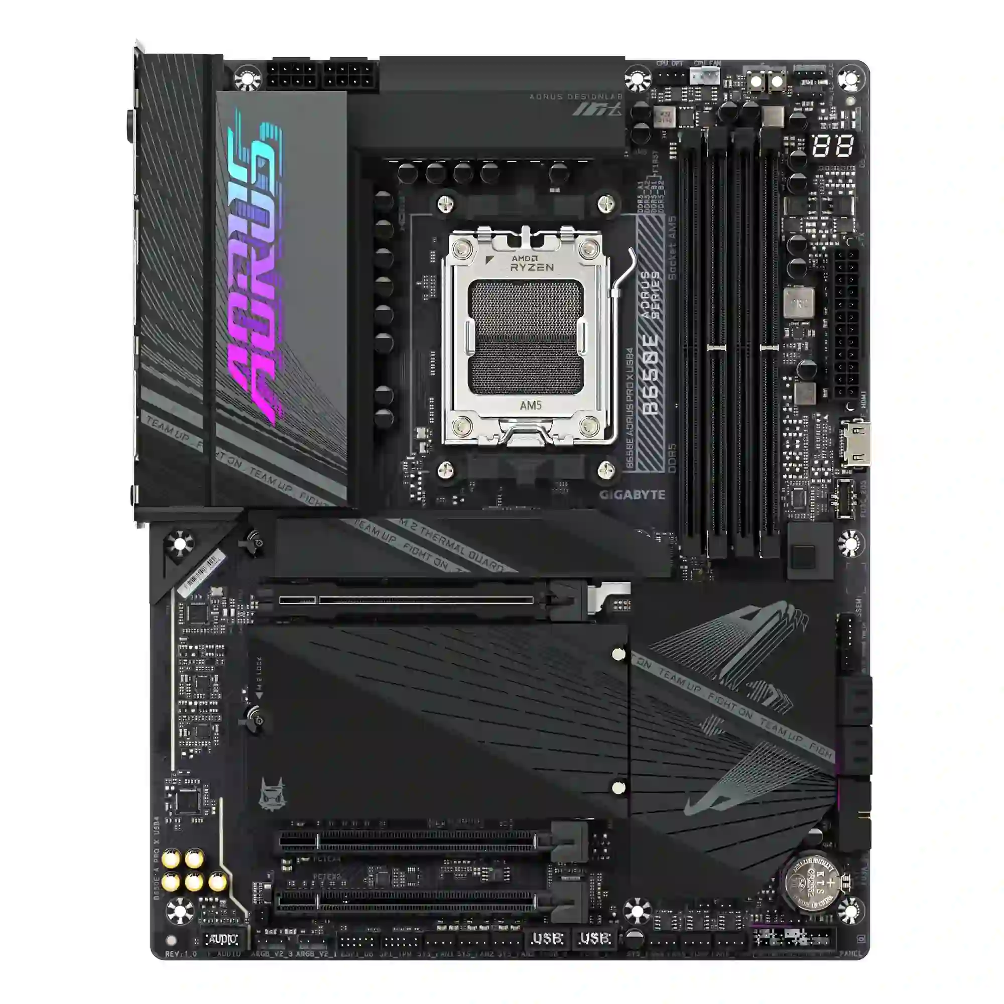 Купить Материнская плата GIGABYTE B650E AORUS PRO X USB4 - фото 1