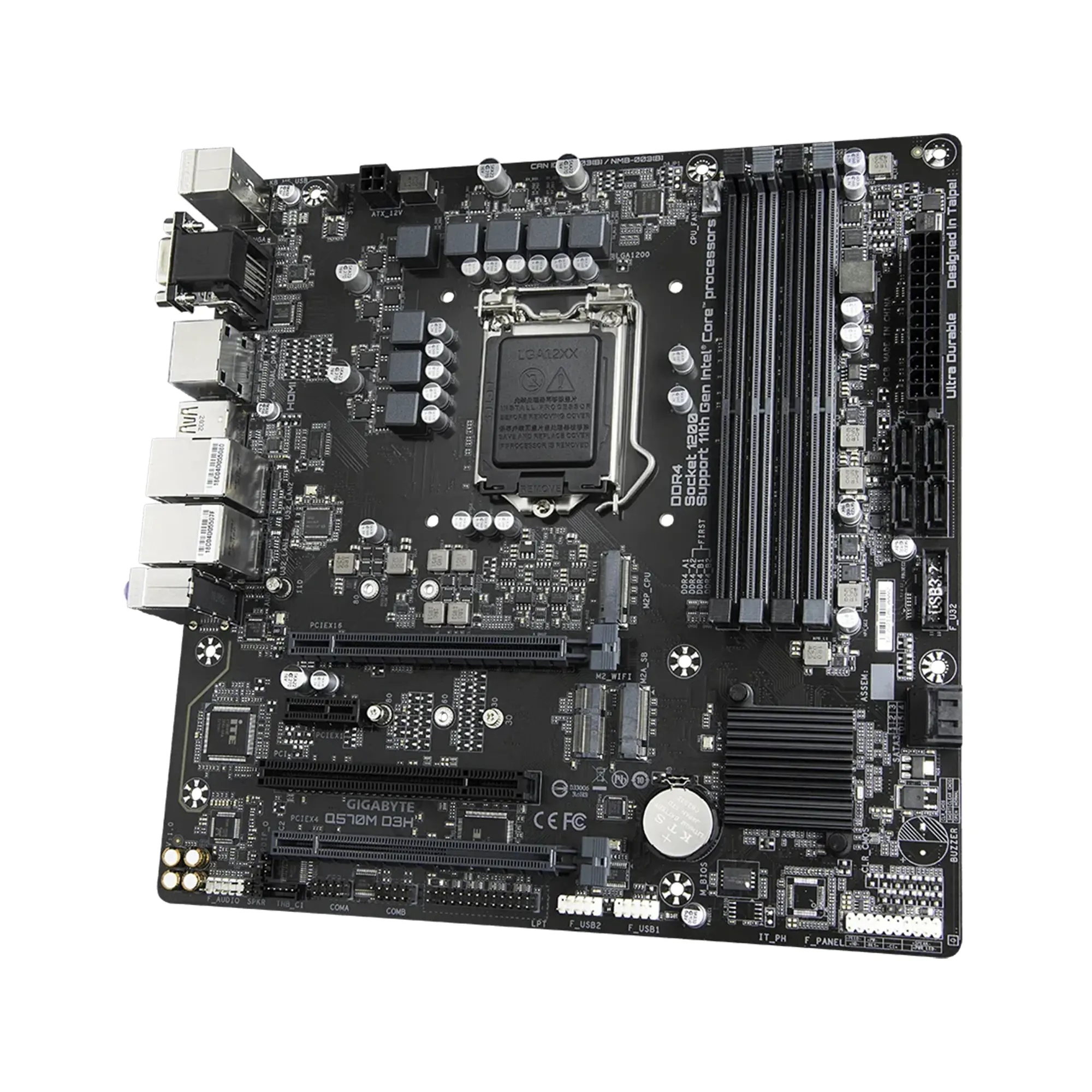 Купити Материнська плата GIGABYTE Q570M D3H - фото 1