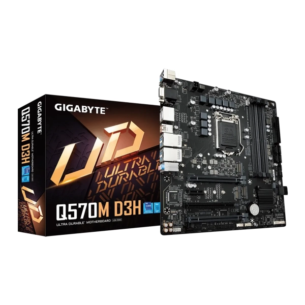 Купити Материнська плата GIGABYTE Q570M D3H - фото 5