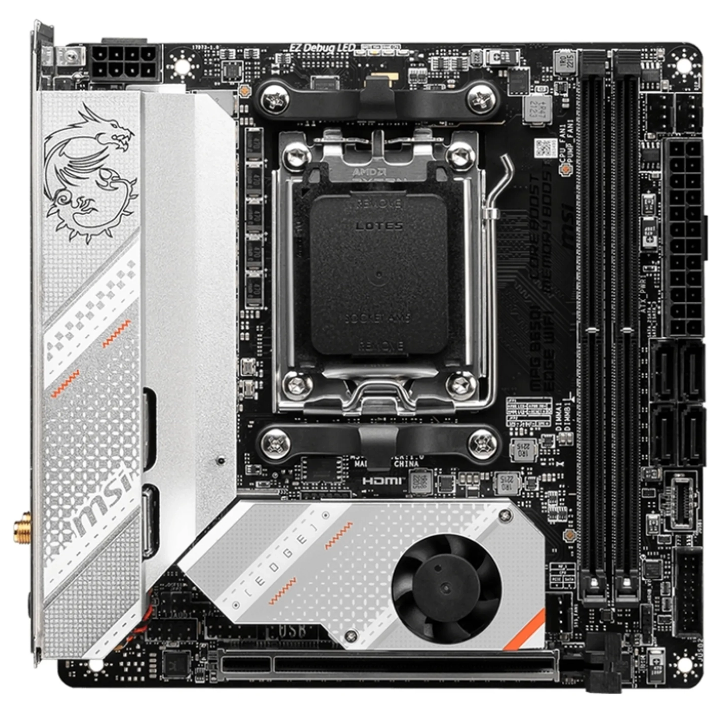 Купить Материнская плата MSI MPG B650I Edge WiFi - фото 1