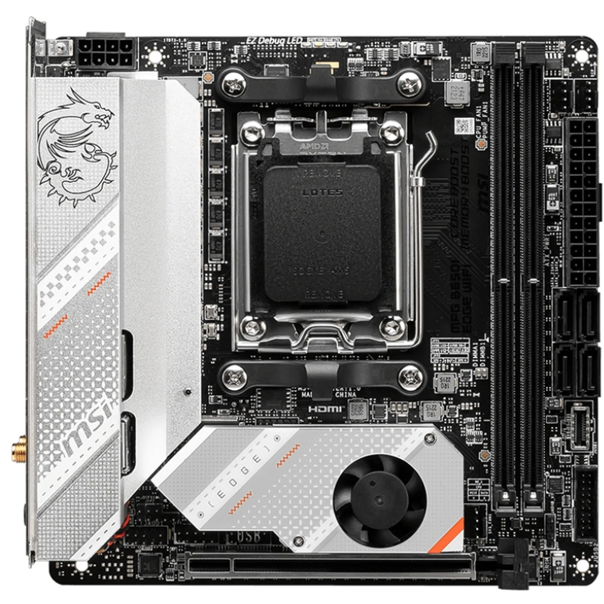 Купить Материнская плата MSI MPG B650I Edge WiFi - фото 1