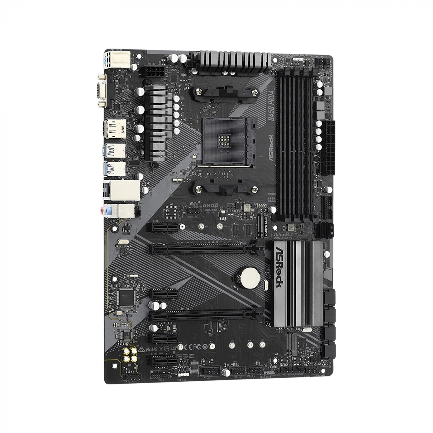 Купити Материнська плата ASRock B450 Pro4 R2.0 - фото 1