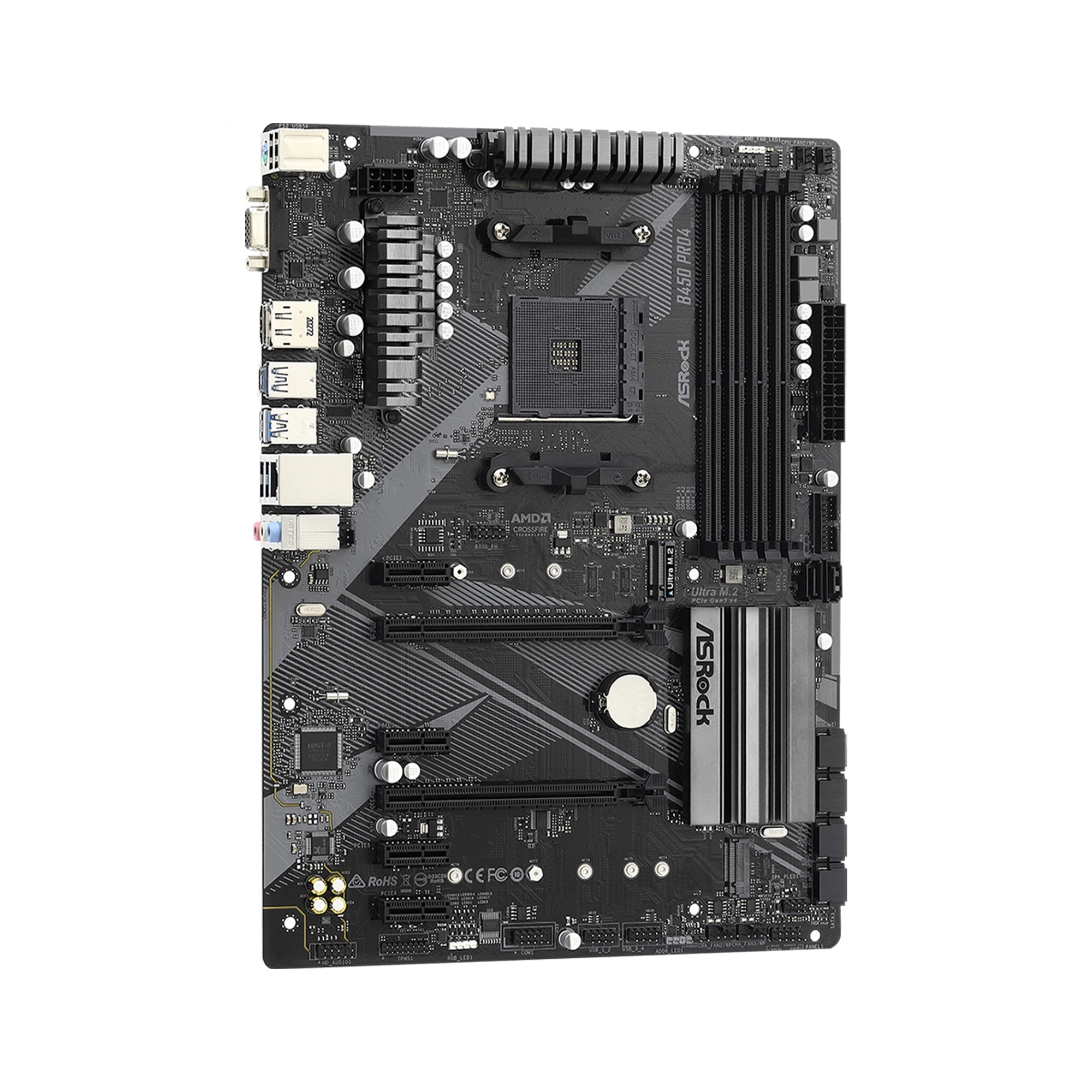 Купити Материнська плата ASRock B450 Pro4 R2.0 - фото 1