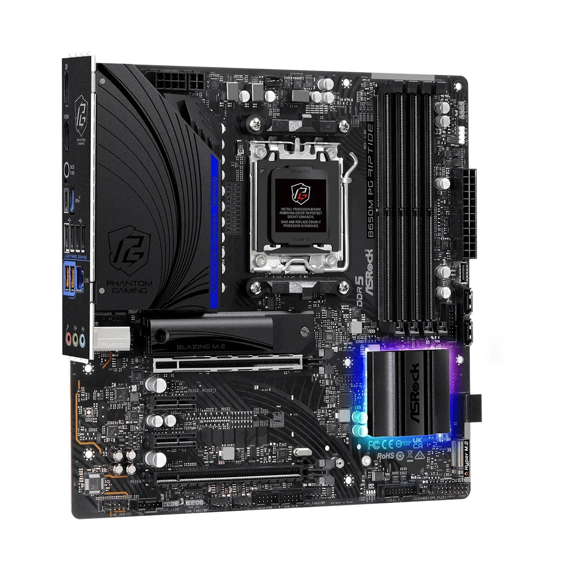 Купить Материнская плата AsRock B650M PG RIPTIDE - фото 1