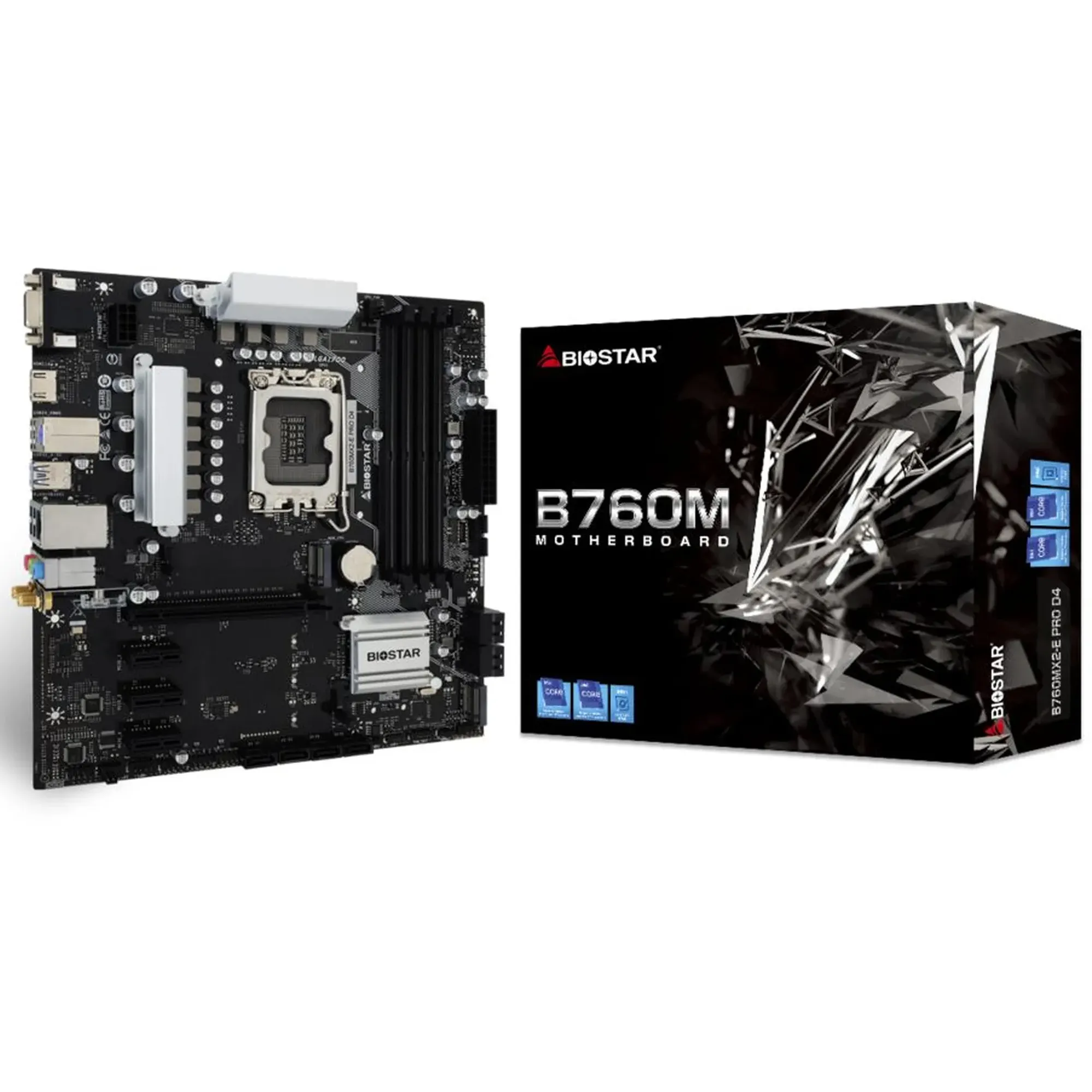 Купити Материнськa плата BIOSTAR B760MX2-E PRO D4 (s1700, Intel B760) - фото 4