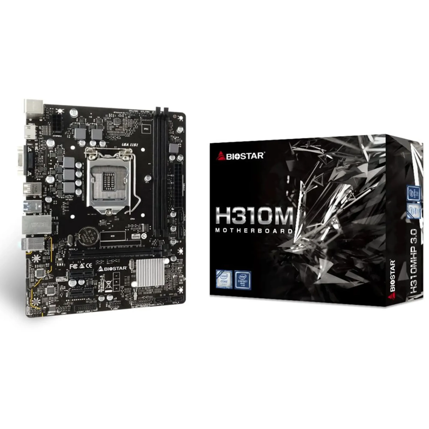 Купить Материнскaя плата BIOSTAR H310MHP 3.0 (s1151-V2/H310/DDR4/mATX) - фото 4