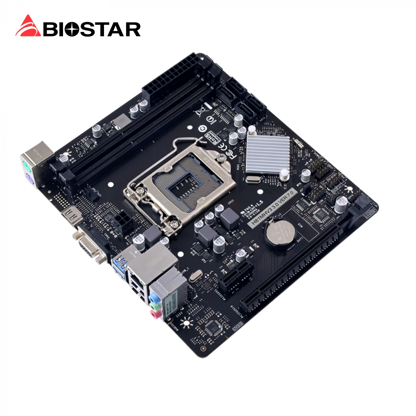 Купить Материнская плата Biostar H81MHV3 3.0 - фото 2