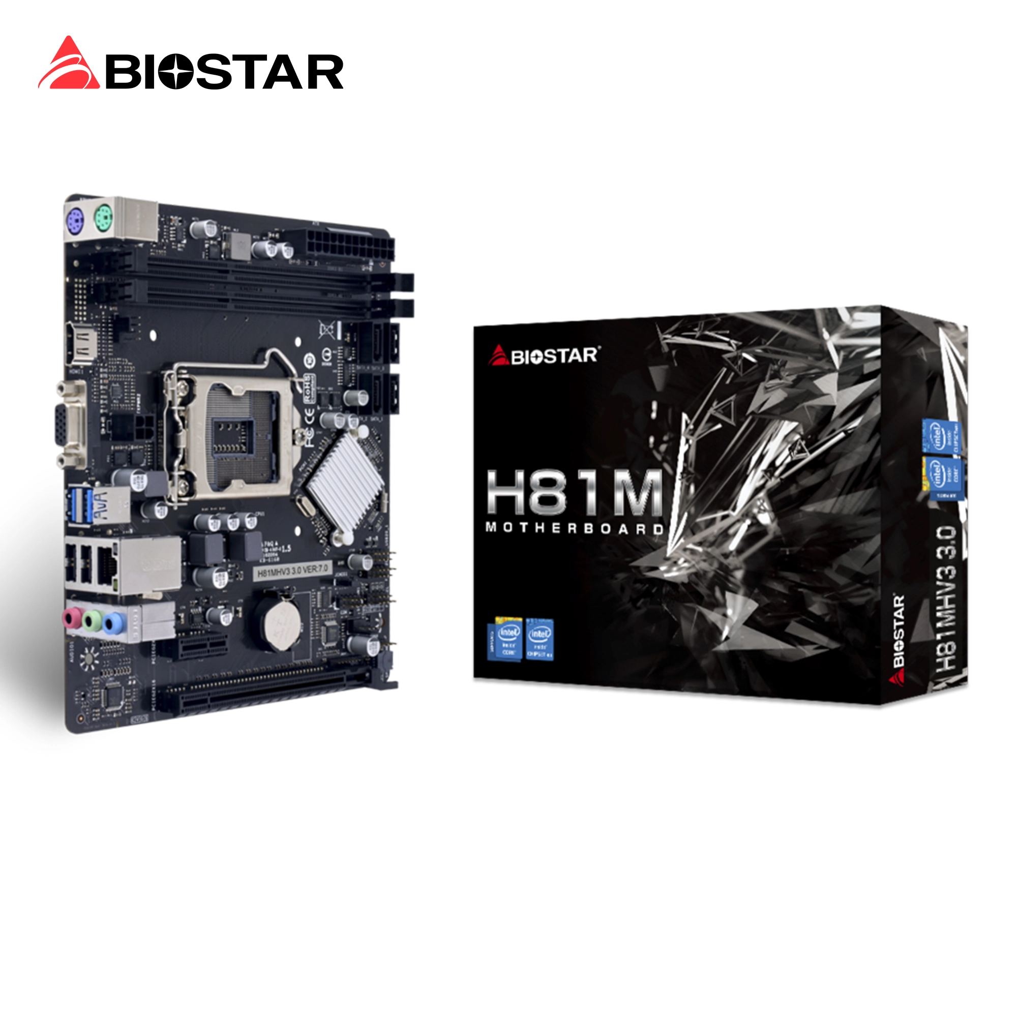 Купить Материнская плата Biostar H81MHV3 3.0 - фото 4