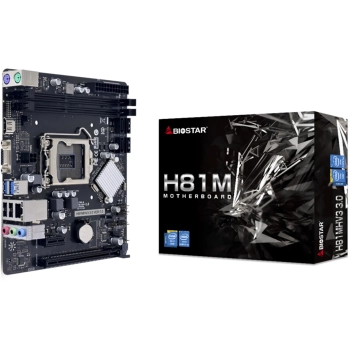 Купити Уцінка Материнська плата Biostar H81MHV3 3.0 (IH81SMHS-11_73017B11602392) - фото 1