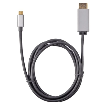 Купить Кабель Viewcon 4K 60Hz USB-C to DisplayPort 1.5м Black (TE392) - фото 1