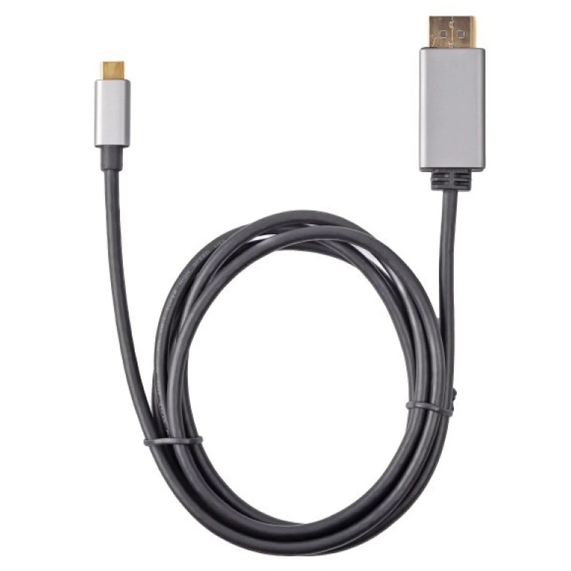 Купить Кабель Viewcon 4K 60Hz USB-C to DisplayPort 1.5м Black (TE392) - фото 1