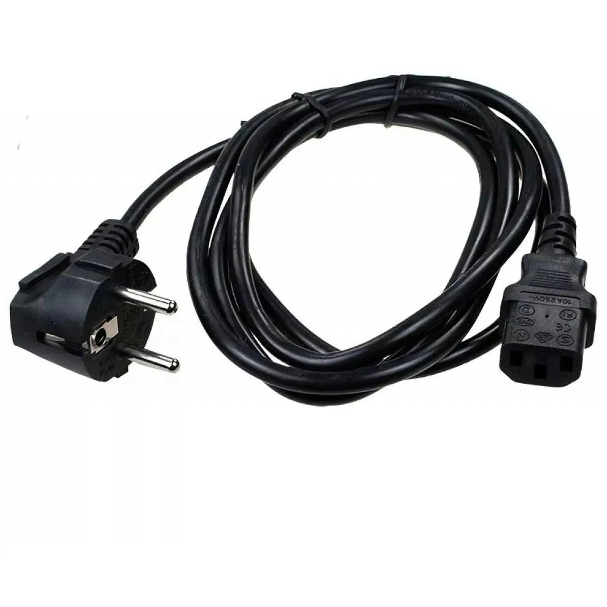 Купить Кабель питания ATCOM CEE 7/7 - C13 1.8м (14367) - фото 1