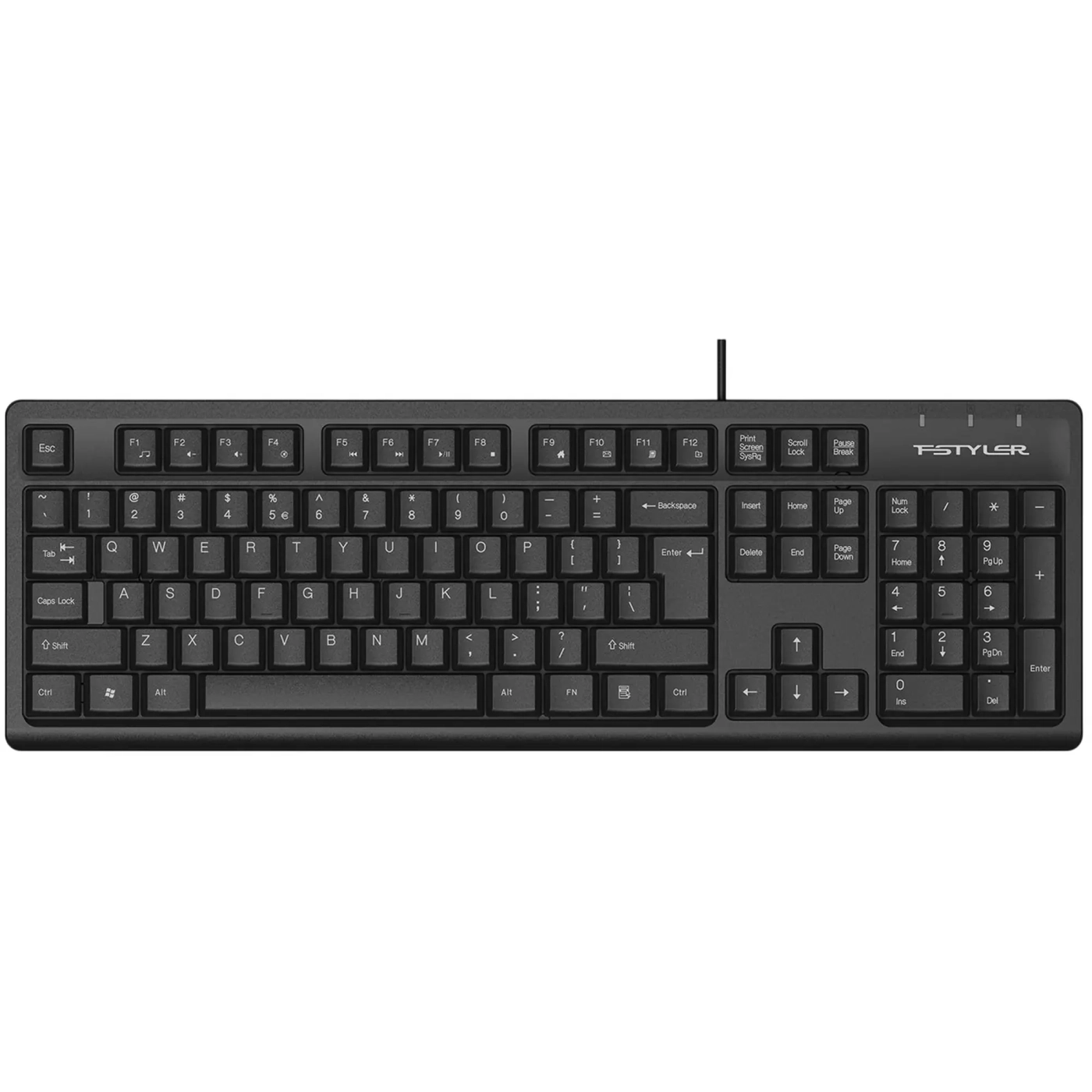 Купить Клавиатура A4Tech Fstyler FK12 Black - фото 1