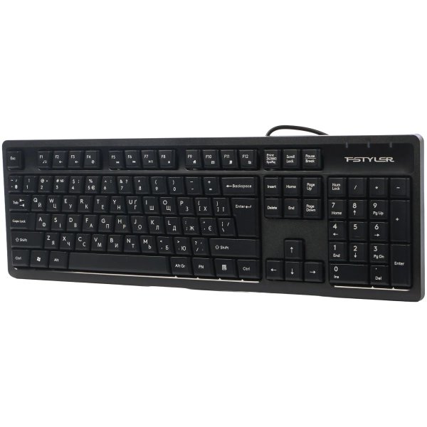Купити Клавіатура A4Tech Fstyler FKS12 Black - фото 2