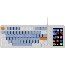 Купить Клавиатура Ajazz AKP815 Red Switch White/Blue/Orange (AKP815-R-WBO) - фото 1