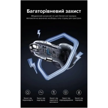 Купити Автомобильное зарядное устройство UGREEN EC307 3xUSB 30W (2xUSB-C + USB-A) QC 4.0 Gray (45843) - фото 5