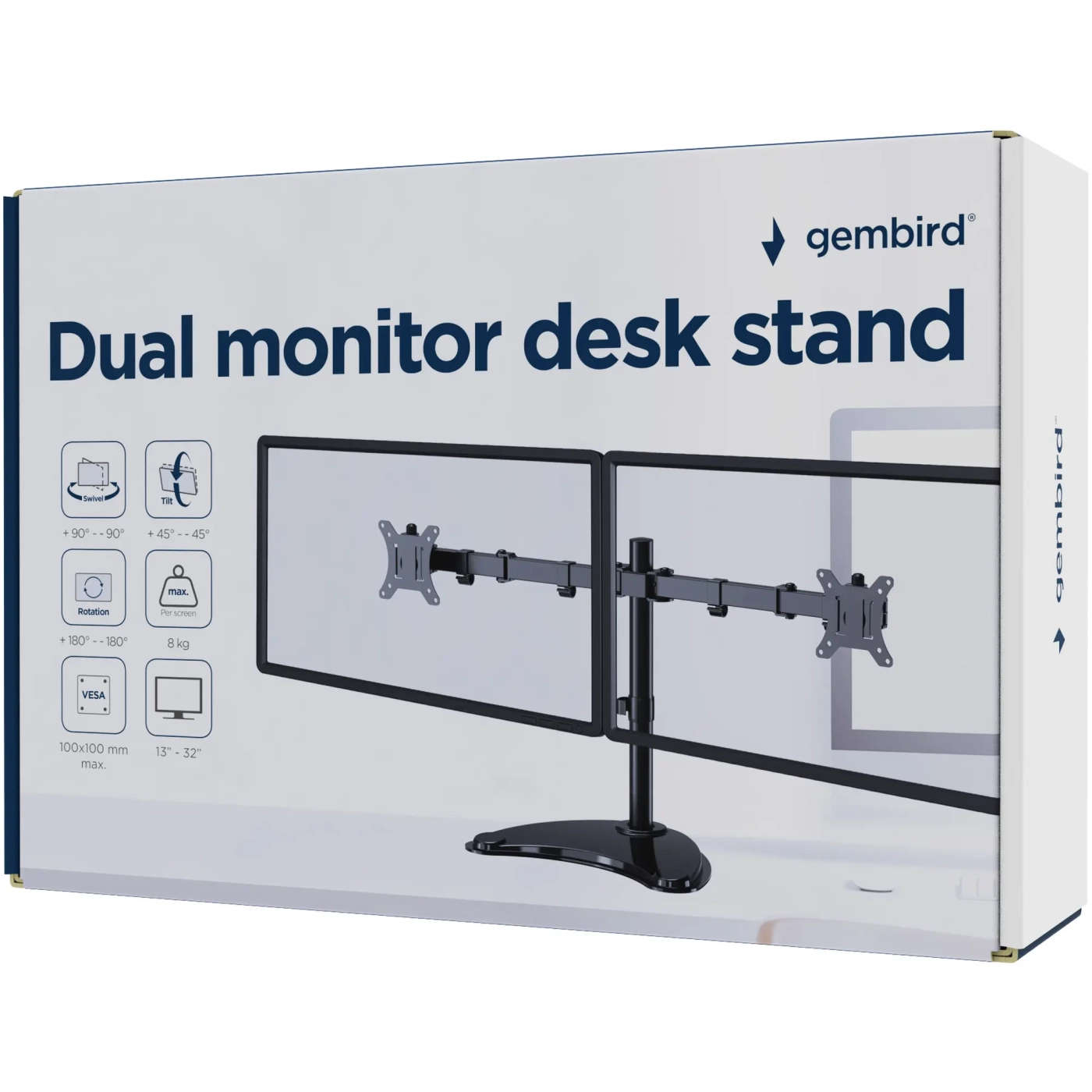 Купить Кронштейн Gembird MS-D2ST-02 - фото 5