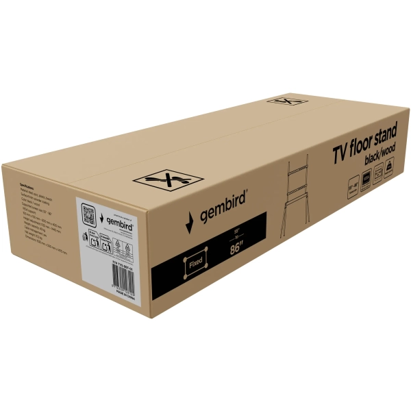 Купити Підлогова стійка Gembird TVS-86F-01-BK - фото 4