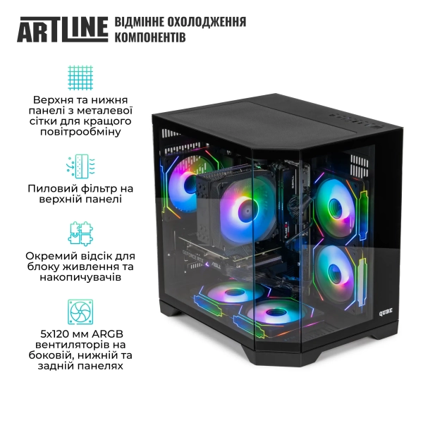 Купити Компьютер ARTLINE Gaming X69 Windows 11 Home (X69v50Win) - фото 4