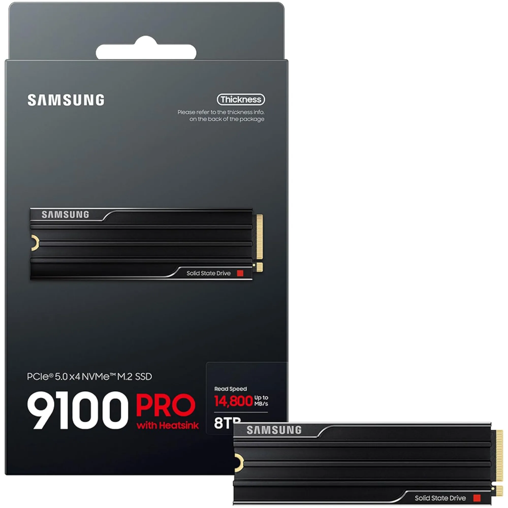 Купити SSD диск Samsung 9100 Pro 8TB with Heatsink M.2 (MZ-VAP8T0CW) - фото 3