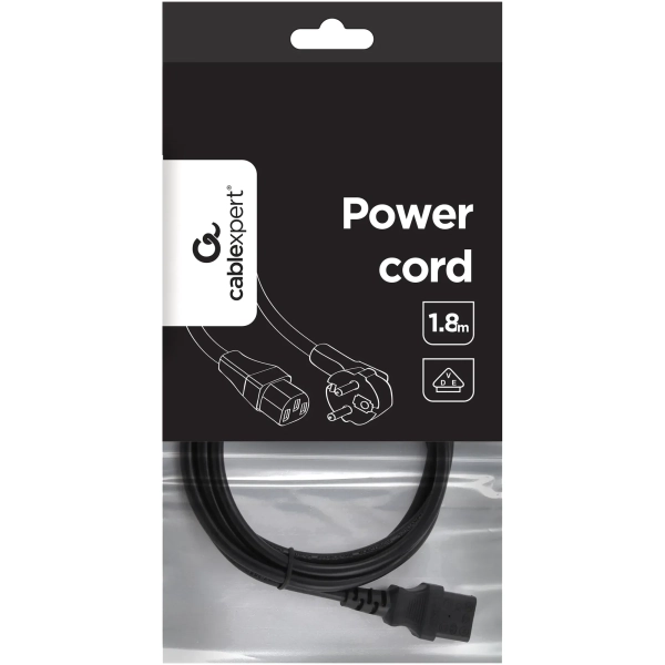 Купити Кабель живлення Cablexpert PC-186-VDE 3*0.75 мм кв. 1.8м (8716309010184) - фото 4