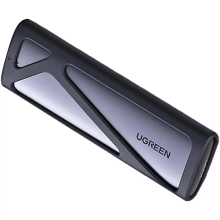 Купити Зовнішня кишеня для SSD M.2 (NVME) M-KEY UGREEN 3.1 GEN2 CM400 Gray with C to C and C to A cable (90264) - фото 2