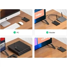 Купити Зовнішня кишеня для SSD M.2 для SATA HDD, SDD UGREEN 3.0 US221 Black (30848) - фото 2