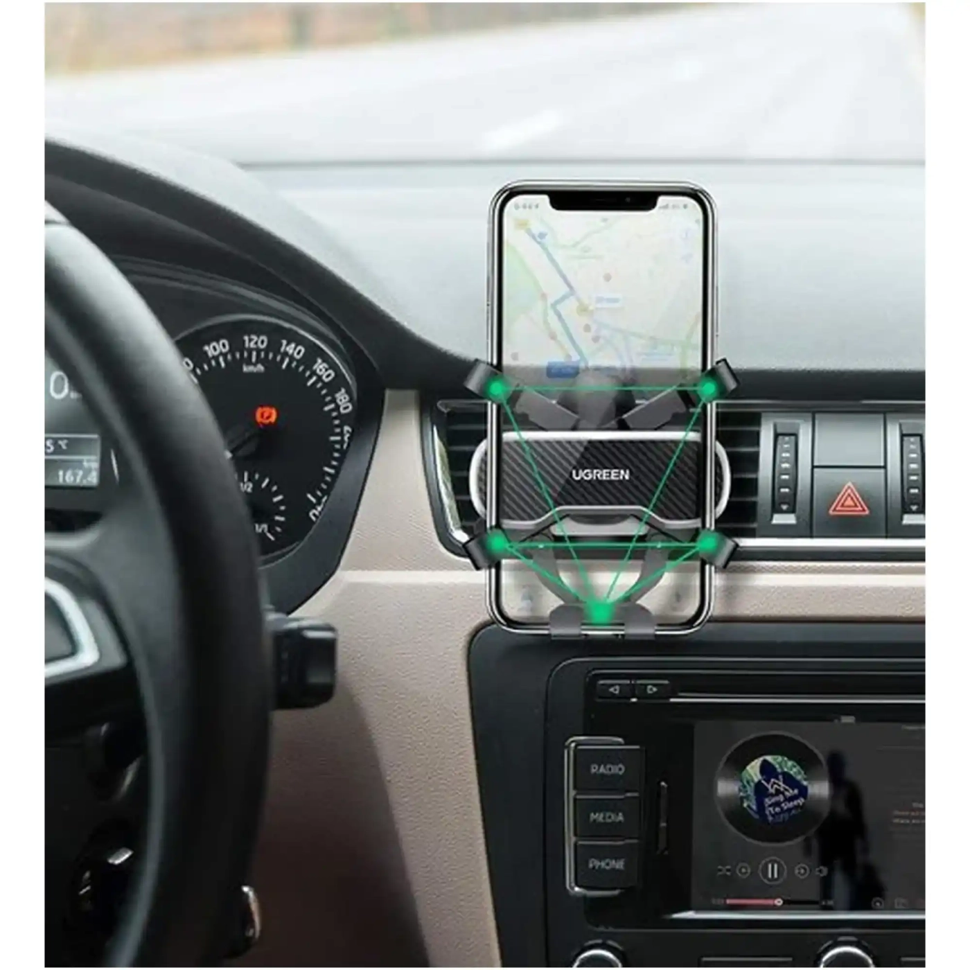 Купити Автомобільний тримач UGREEN LP228 Black (80871) - фото 4