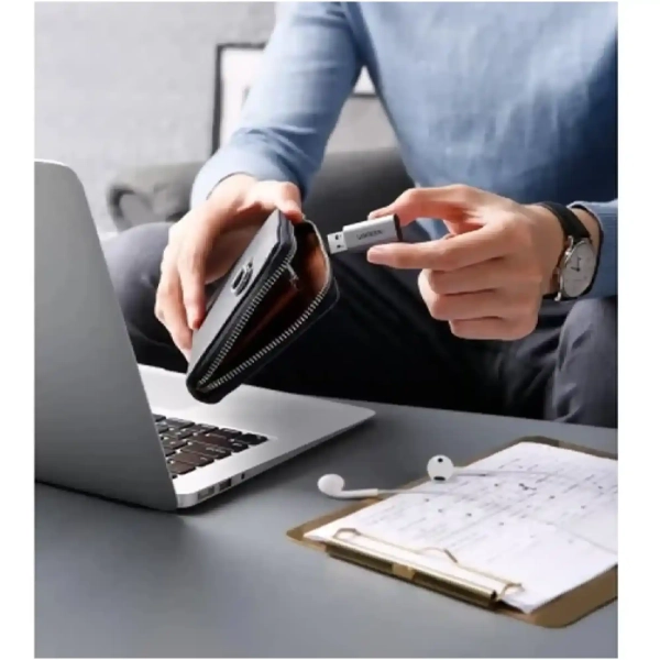 Купить Звуковая карта Ugreen CM383 Grey (80864) - фото 2