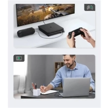 Купить Звуковая карта Ugreen CM383 Grey (80864) - фото 3