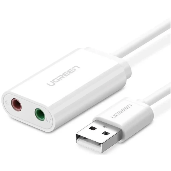 Купить Звуковая карта Ugreen US205 White (30143) - фото 2