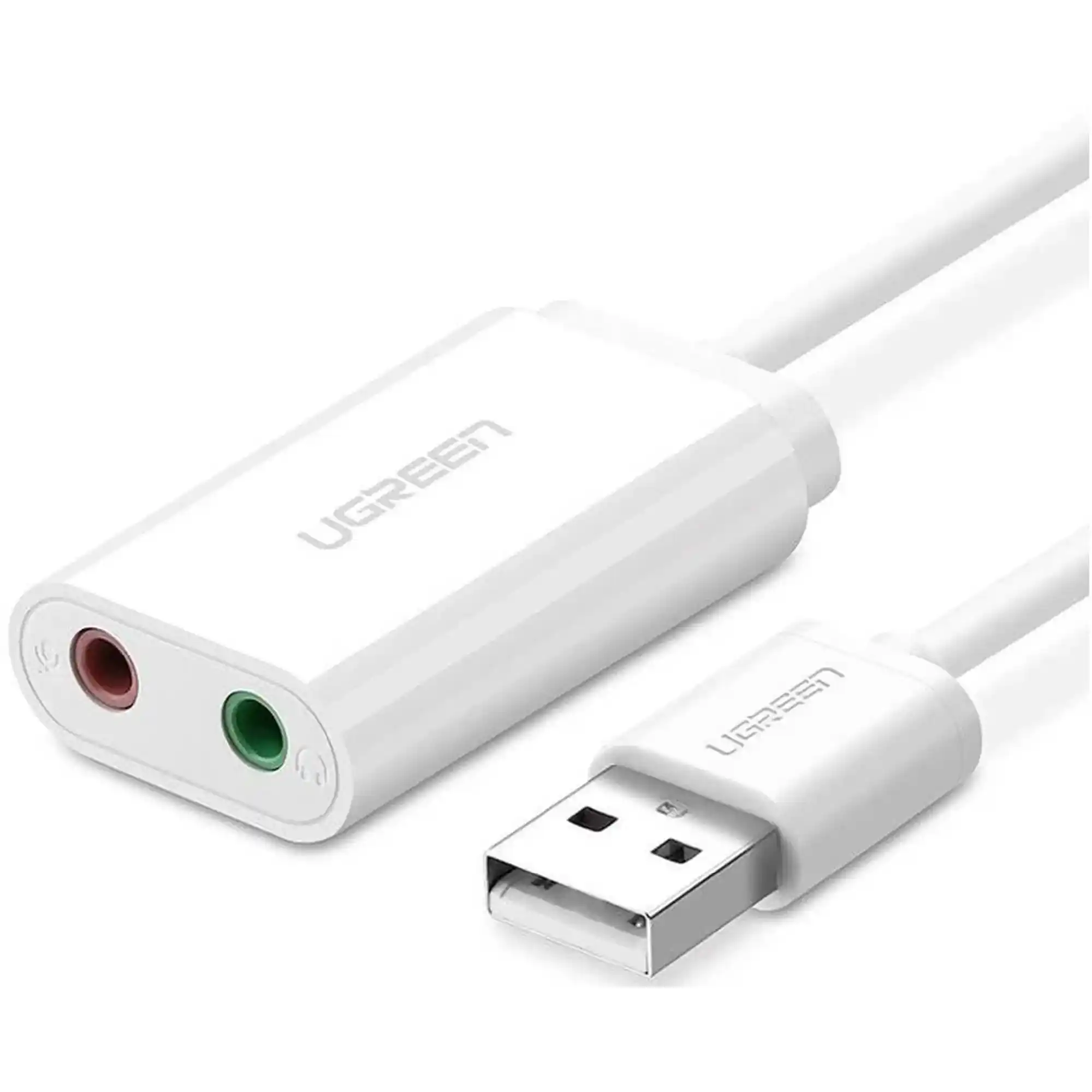 Купить Звуковая карта Ugreen US205 White (30143) - фото 2