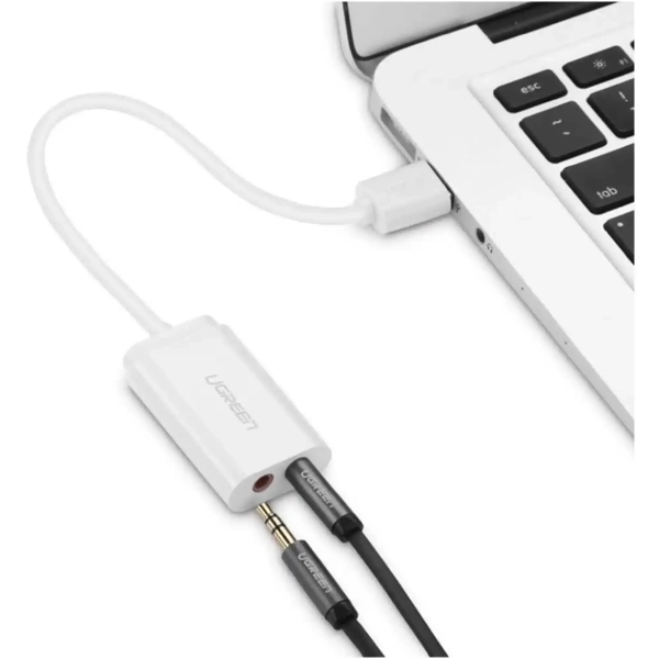 Купить Звуковая карта Ugreen US205 White (30143) - фото 5