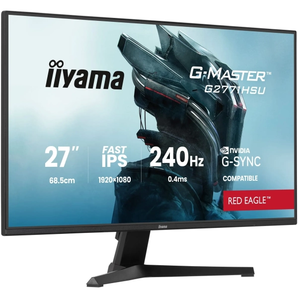 Купити Монітор 27" IiyamaG-Master Red Eagle G2771HSU-B1 - фото 3