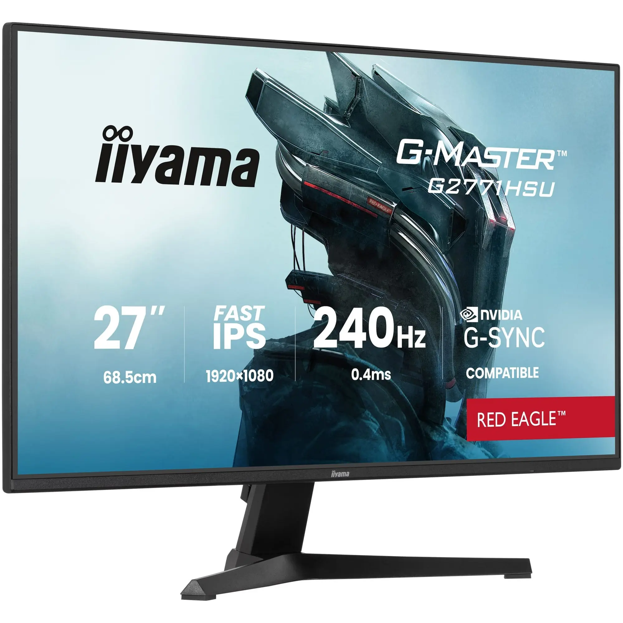 Купити Монітор 27" IiyamaG-Master Red Eagle G2771HSU-B1 - фото 3