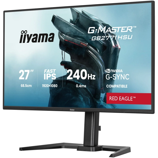 Купити Монітор 27" IiyamaG-Master Red Eagle GB2771HSU-B1 - фото 2