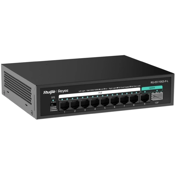 Купить Коммутатор Ruijie Reyee RG-ES110GS-P-L - фото 2