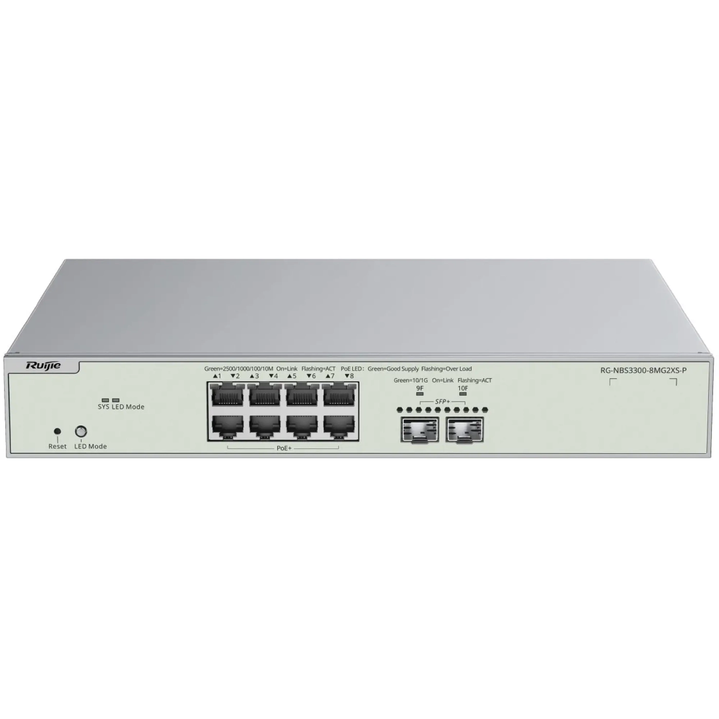 Купить Коммутатор Ruijie Reyee RG-NBS3300-8MG2XS-P - фото 1