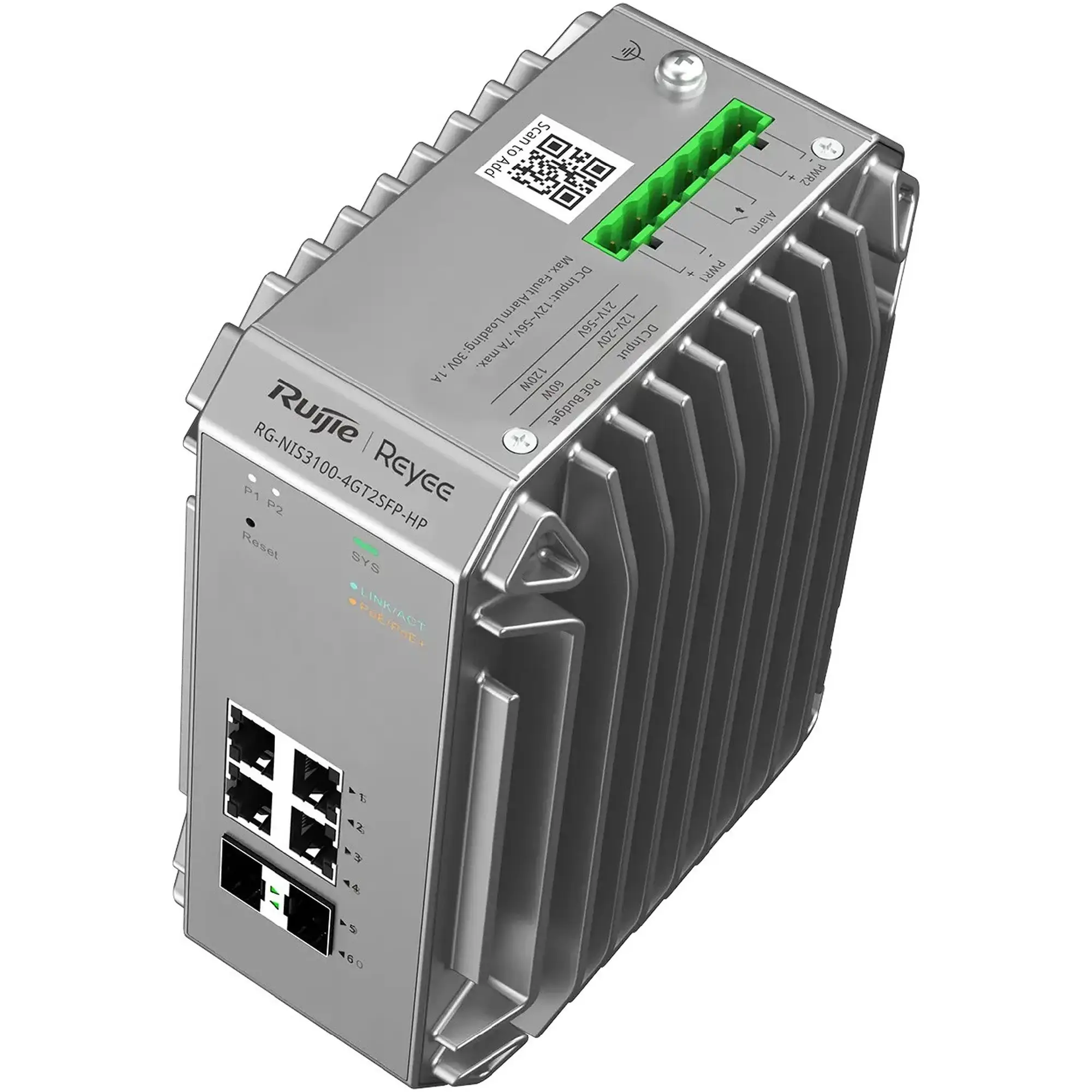 Купить Коммутатор Ruijie Reyee RG-NIS3100-4GT2SFP-HP - фото 3