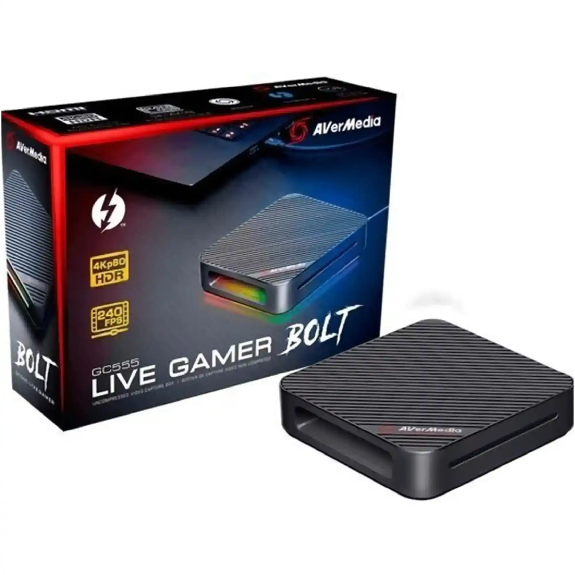 Купити Пристрій захоплення відео AVerMedia Live Gamer Bolt GC555 Black (61GC555000A9) - фото 4