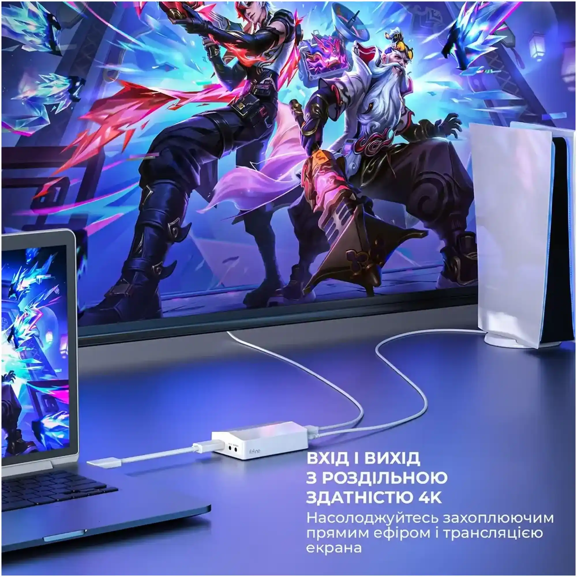 Купить Устройство захвата видео Fifine V3W Game collection card - фото 5