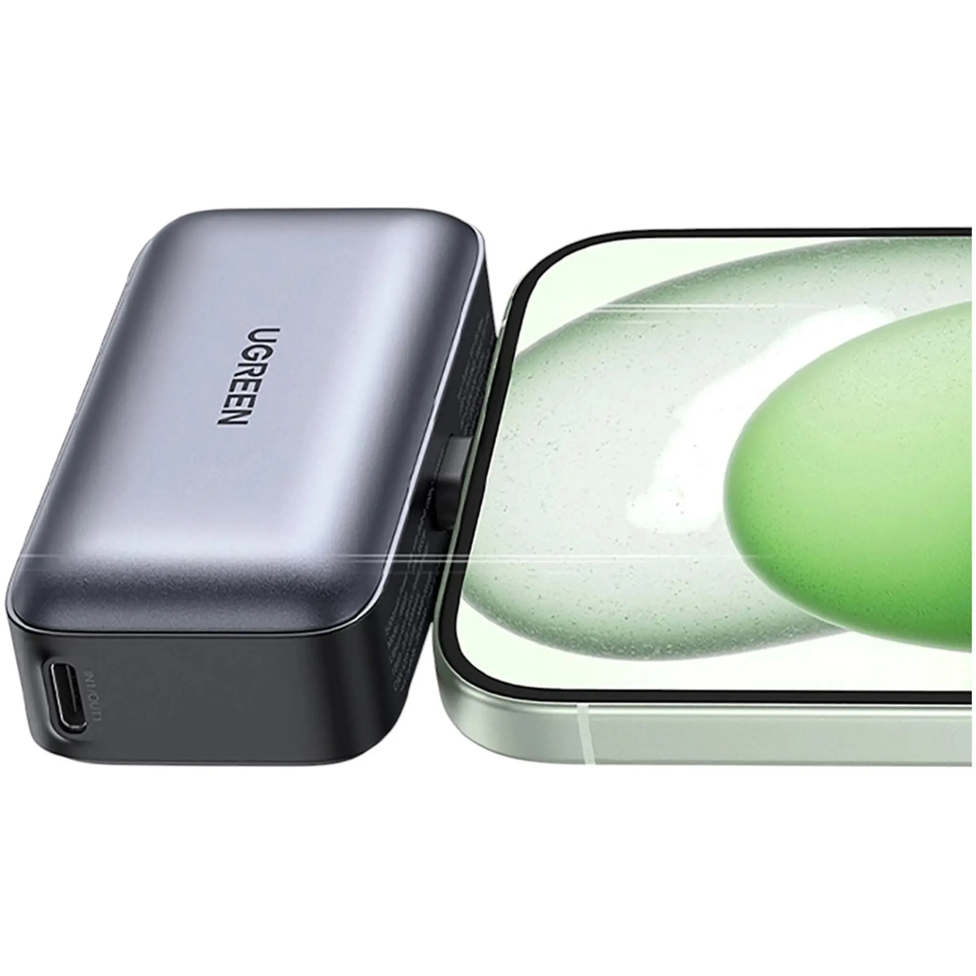 Купить Павербанк УМБ UGREEN PB503 Mini 22.5W 5000mAh Gray (UGR-35338) - фото 2