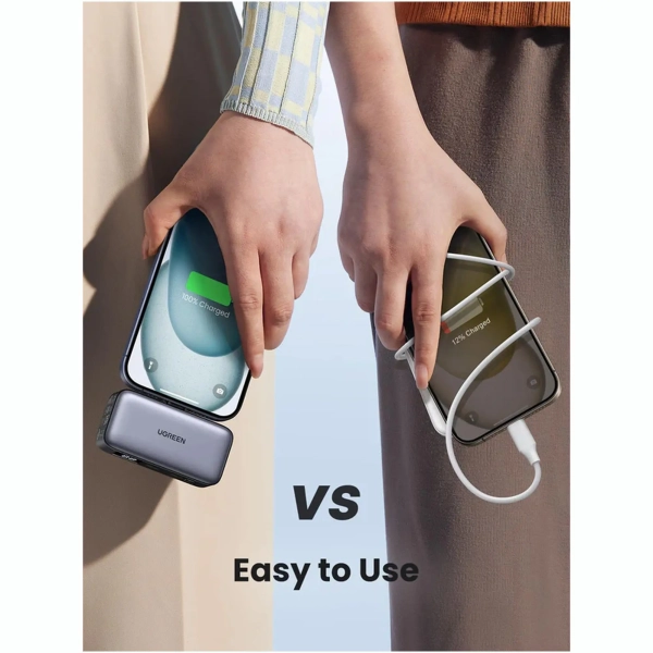 Купить Павербанк УМБ UGREEN PB503 Mini 22.5W 5000mAh Gray (UGR-35338) - фото 11