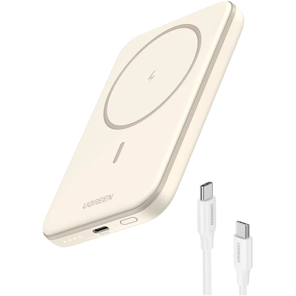 Купить Павербанк УМБ UGREEN PB560 15W 5000mAh Beige (UGR-25207) - фото 2