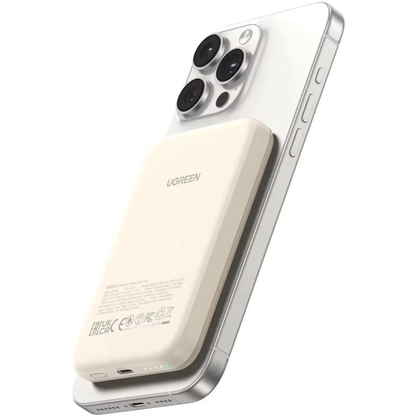 Купить Павербанк УМБ UGREEN PB560 15W 5000mAh Beige (UGR-25207) - фото 3