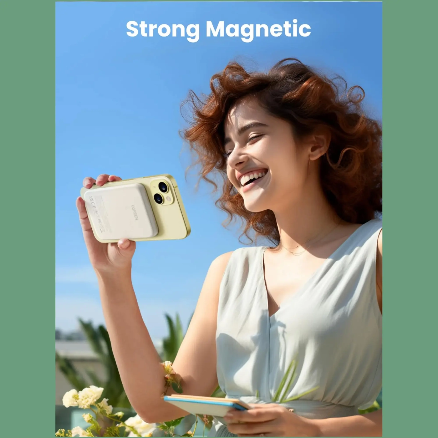 Купить Павербанк УМБ UGREEN PB560 15W 5000mAh Beige (UGR-25207) - фото 5