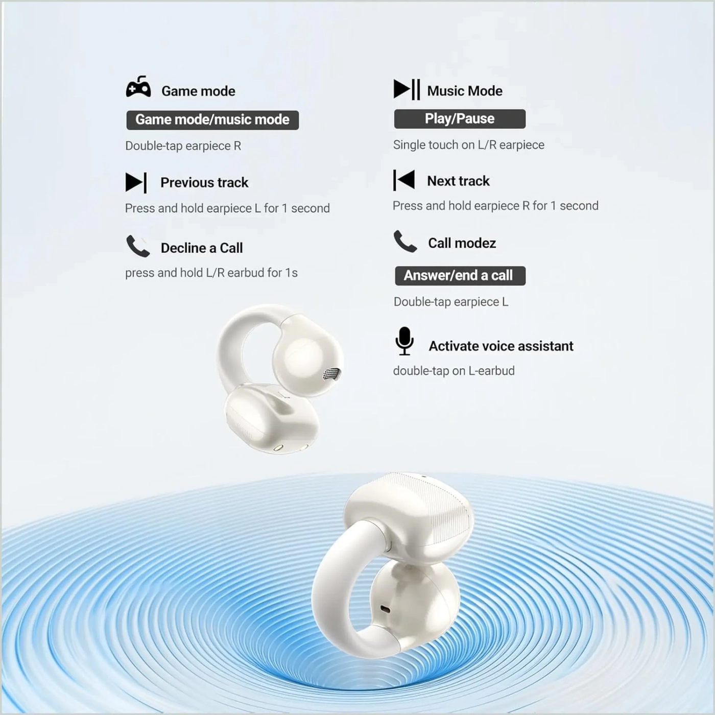 Купити Навушники Ugreen WS209 HiTune S3 White (UGR-45786) - фото 7