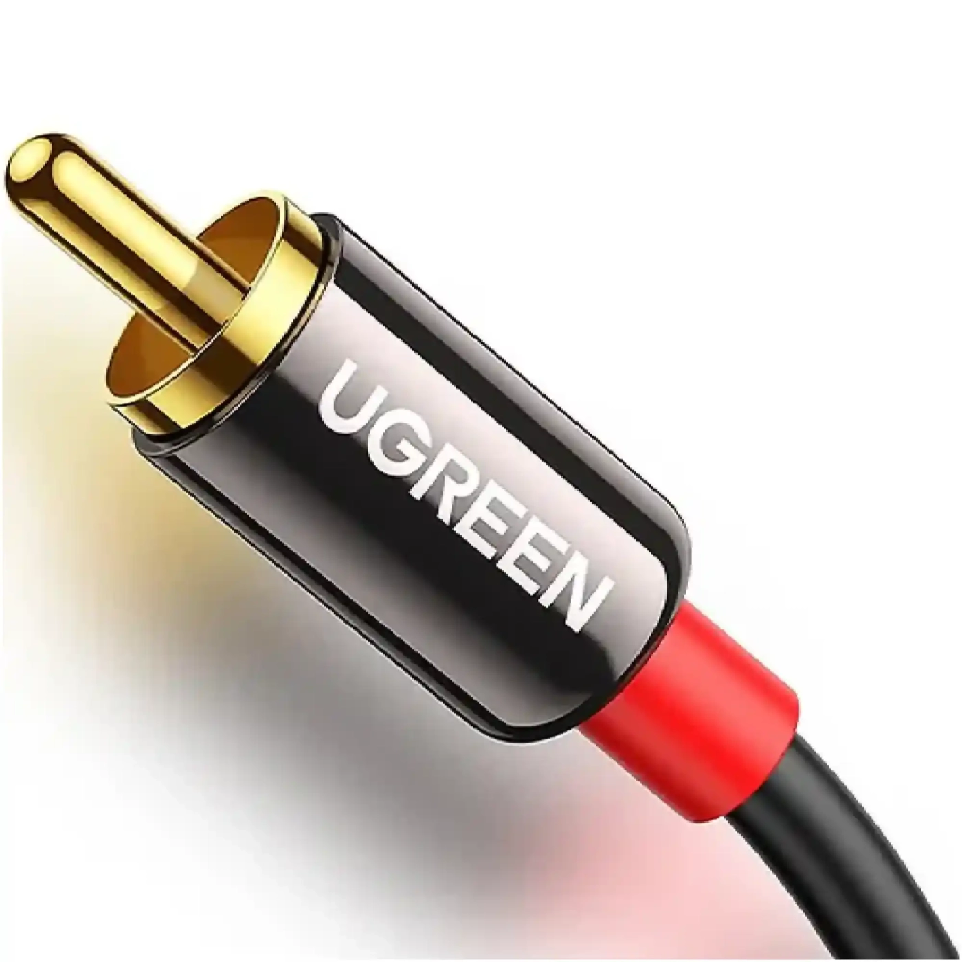 Купить Кабель UGREEN AV116 3.5mm Male to 2 RCA Male Cable 5m Black (10591) - фото 3