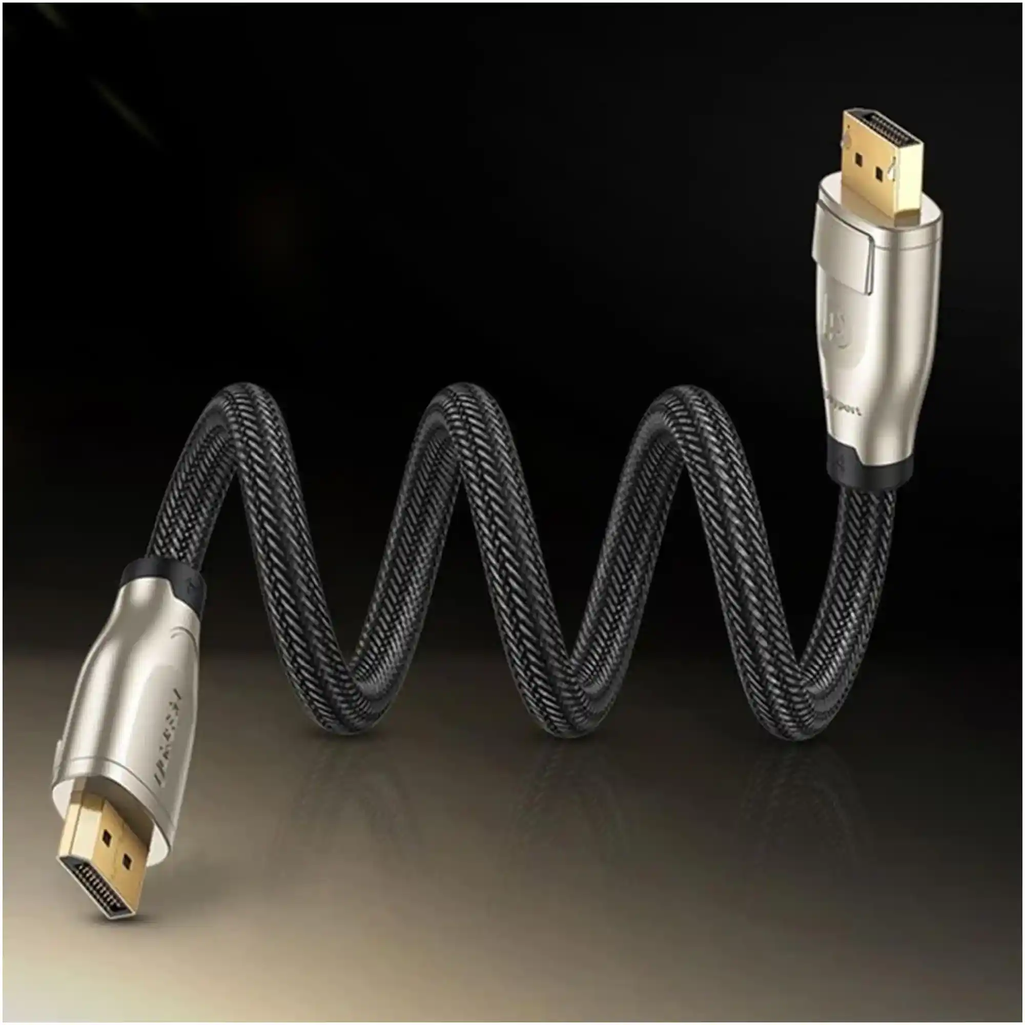 Купити Кабель UGREEN DP112 DisplayPort- DisplayPort 2m v1.4 8K Black (60843) - фото 3